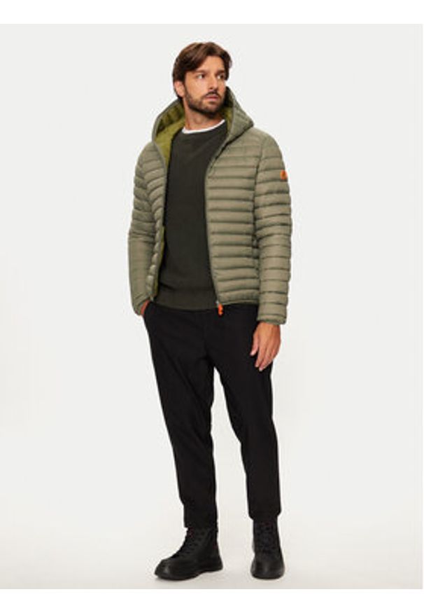 Save The Duck Kurtka zimowa D30650M GIGA19 Zielony Regular Fit. Kolor: zielony. Materiał: syntetyk. Sezon: zima