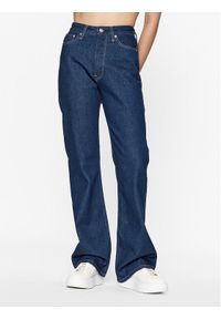 Calvin Klein Jeans Jeansy Authentic J20J221760 Granatowy Bootcut Fit. Kolor: niebieski #1