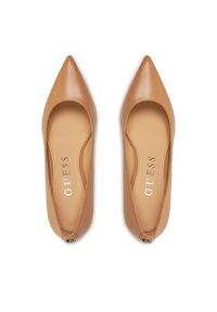 Guess Czółenka Bravo4 FLPBV4 LEA08 Beżowy. Kolor: beżowy. Materiał: skóra #2