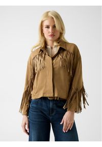 Guess Kurtka przejściowa 181131 Beżowy Classic Fit. Kolor: beżowy #1