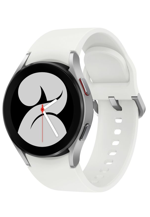 SAMSUNG - Smartwatch Samsung Galaxy Watch 4 Aluminum 40mm Biały (SM-R860NZSAEUE). Rodzaj zegarka: smartwatch. Kolor: biały