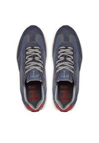 Hugo Sneakersy Kane Runn Sdme 50517260 Granatowy. Kolor: niebieski. Materiał: materiał #3