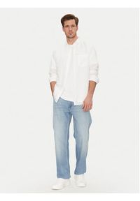 Calvin Klein Koszula K10K114488 Biały Regular Fit. Kolor: biały. Materiał: bawełna #3