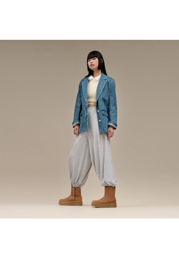 Ugg - Buty zimowe damskie UGG Cityfunc Mid Boot. Kolor: brązowy. Sezon: zima