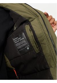 INDICODE Kurtka zimowa Inviks 15-848 Khaki Regular Fit. Kolor: brązowy. Materiał: syntetyk. Sezon: zima