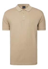 JOOP! Polo Roni 10100056 30100501 Brązowy Regular Fit. Typ kołnierza: polo. Kolor: brązowy. Materiał: bawełna #1