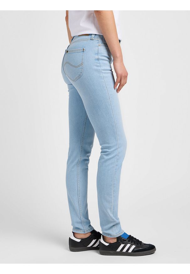 Lee - DAMSKIE SPODNIE LEE SCARLETT HIGH STARK BLEACH 112353193