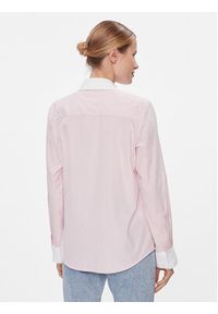 TOMMY HILFIGER - Tommy Hilfiger Koszula Fill A Fill Regular Shirt WW0WW40531 Różowy Regular Fit. Kolor: różowy. Materiał: bawełna #2