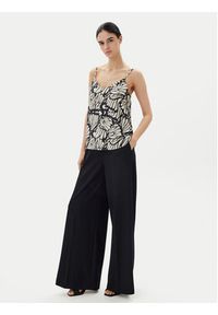 JDY Top Troya 15347220 Beżowy Regular Fit. Kolor: beżowy. Materiał: wiskoza #5