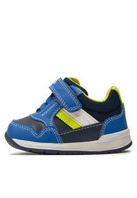 Geox Sneakersy B Rishon B. A B250RA 0BC14 C4502 Niebieski. Kolor: niebieski. Materiał: skóra #3