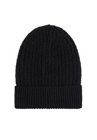 Tommy Jeans Czapka Tjw Cosy Knit Beanie AW0AW15462 Czarny. Kolor: czarny