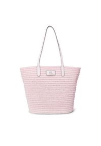 Lauren Ralph Lauren - LAUREN RALPH LAUREN Torebka Brie Large 431966868001 Różowy. Kolor: różowy