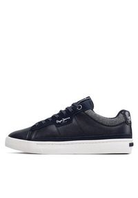 Pepe Jeans Sneakersy Barry Smart PMS30881 Granatowy. Kolor: niebieski. Materiał: skóra #4