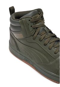 Puma Sneakersy Rebound v6 392326 30 Zielony. Kolor: zielony. Materiał: skóra