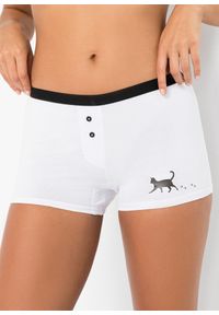 bonprix - Bokserki damskie (4 pary). Kolor: czarny #1