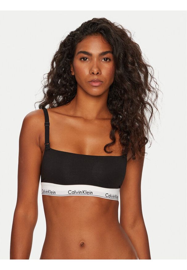 Calvin Klein Underwear Biustonosz do karmienia 000QF7905E Czarny. Kolor: czarny. Materiał: bawełna