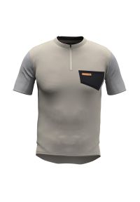 LEATT - Koszulk rowerowa męska Leatt MTB Trail 3.0. Kolor: niebieski, szary, beżowy, wielokolorowy. Sport: kolarstwo #1