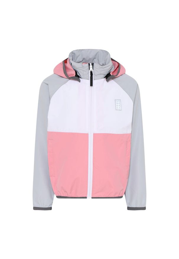 LEGO - Kurtka przeciwdeszczowa dziecięca Lego Jochy 206. Kolor: różowy