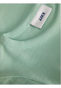JJXX T-Shirt Florie 12217164 Zielony Slim Fit. Kolor: zielony. Materiał: bawełna #3
