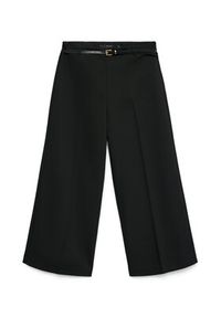 Vero Moda Kuloty Elma 10339926 Czarny Wide Leg. Kolor: czarny. Materiał: syntetyk #3