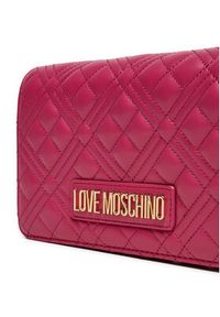 Love Moschino - LOVE MOSCHINO Torebka JC4079PP0LLA0626 Różowy. Kolor: różowy. Materiał: skórzane #5