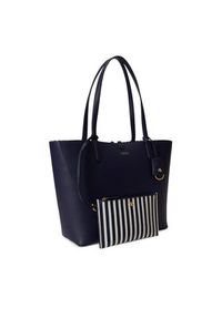 Lauren Ralph Lauren - LAUREN RALPH LAUREN Torebka 431795329077 Granatowy. Kolor: niebieski. Materiał: skórzane #6