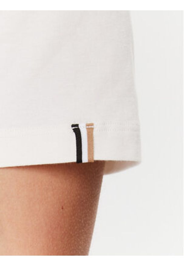 BOSS - Boss Koszulka piżamowa 50500326 Biały Regular Fit. Kolor: biały. Materiał: bawełna