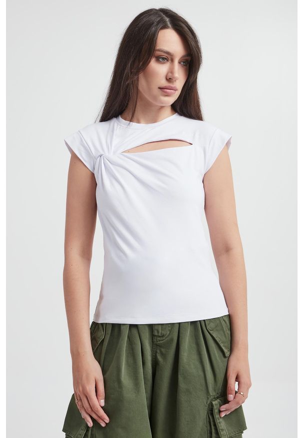 Pinko - T-shirt damski Tropici PINKO