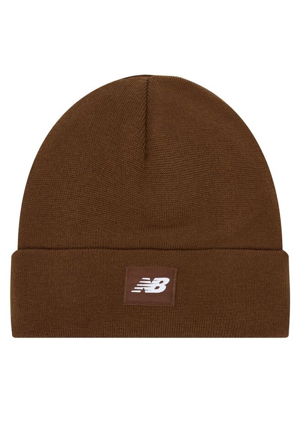 Czapka New Balance. Kolor: brązowy
