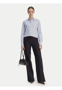 Hugo - HUGO Koszula Essentia 50552601 Niebieski Regular Fit. Kolor: niebieski. Materiał: bawełna #4