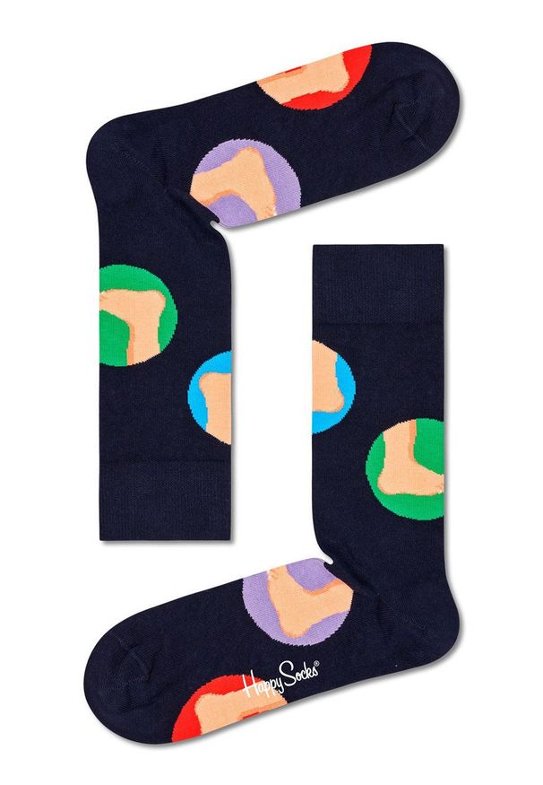 Happy-Socks - Happy Socks - Skarpetki Cupids Foot x Monty Python. Kolor: fioletowy