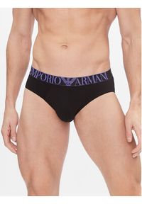 Emporio Armani Underwear Komplet 3 par slipów 111734 4R726 29821 Czarny. Kolor: czarny. Materiał: bawełna #6