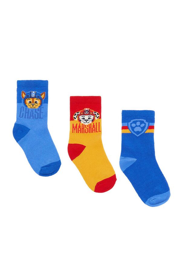 PAW PATROL - Skarpety długie Paw Patrol. Wzór: kolorowy