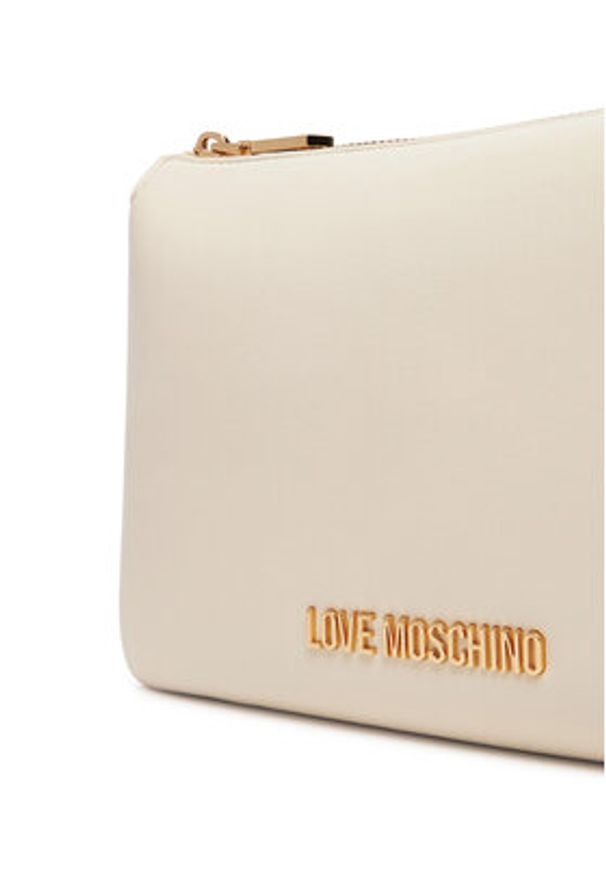 Love Moschino - LOVE MOSCHINO Torebka JC4075PP1NLF0110 Écru. Materiał: skórzane