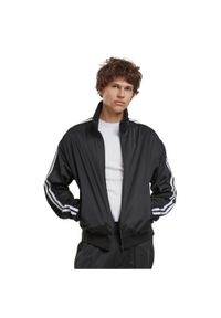 Urban Classics - Kurtka Treningowa Męska Retro Trykot. Kolor: czarny