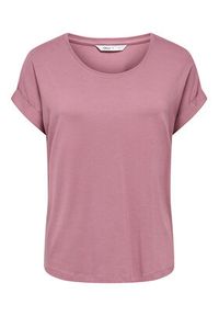 only - ONLY T-Shirt Moster 15106662 Różowy Regular Fit. Kolor: różowy. Materiał: wiskoza #6