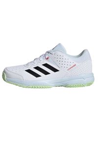 Adidas - Buty do piłki ręcznej adidas Court Stabil Jr ID2462 białe. Zapięcie: sznurówki. Kolor: biały. Materiał: syntetyk, materiał #1