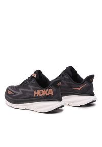 HOKA - Hoka Buty do biegania Clifton 9 1127896 Czarny. Kolor: czarny. Materiał: mesh, materiał #6