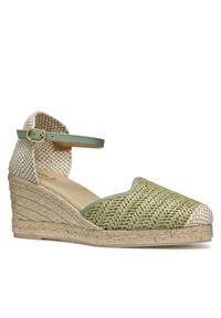 Geox Espadryle Gelsa Low D55NGE 02MLM C3002 Zielony. Kolor: zielony. Materiał: materiał #4