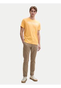 Tom Tailor T-Shirt 1045940 Pomarańczowy Regular Fit. Kolor: pomarańczowy. Materiał: bawełna #4