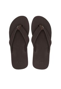 Quiksilver Japonki MOLOKAI LAYBACK TEXTURED AQYL101266 CVJ1 Brązowy. Kolor: brązowy. Materiał: syntetyk #1