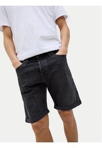 Jack & Jones Szorty jeansowe Rick 12269612 Czarny Regular Fit. Kolor: czarny. Materiał: bawełna #6