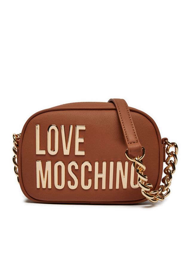 Love Moschino - Torebka LOVE MOSCHINO. Kolor: brązowy