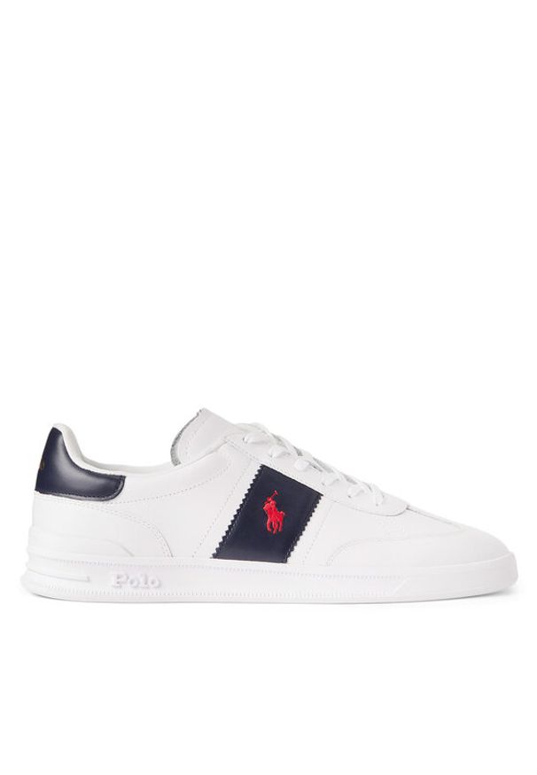 Polo Ralph Lauren Sneakersy 809954593001 Biały. Kolor: biały. Materiał: skóra