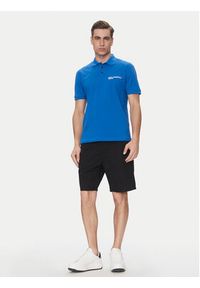 Karl Lagerfeld Jeans Polo A2M17094 Niebieski Regular Fit. Typ kołnierza: polo. Kolor: niebieski. Materiał: bawełna