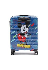 AMERICAN TOURISTER - American Tourister Walizka dziecięca Wavebreaker Disney 85667-9845-1CNU Niebieski. Kolor: niebieski. Wzór: motyw z bajki #3