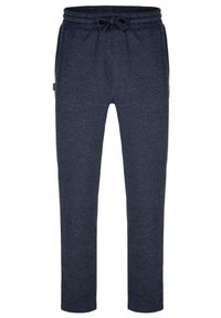 GLENMUIR - Męskie Spodnie Dresowe Loap Edol Ciemnoniebieskie 2XL - Komfort i Styl. Kolor: niebieski. Materiał: dresówka. Sport: piłka nożna