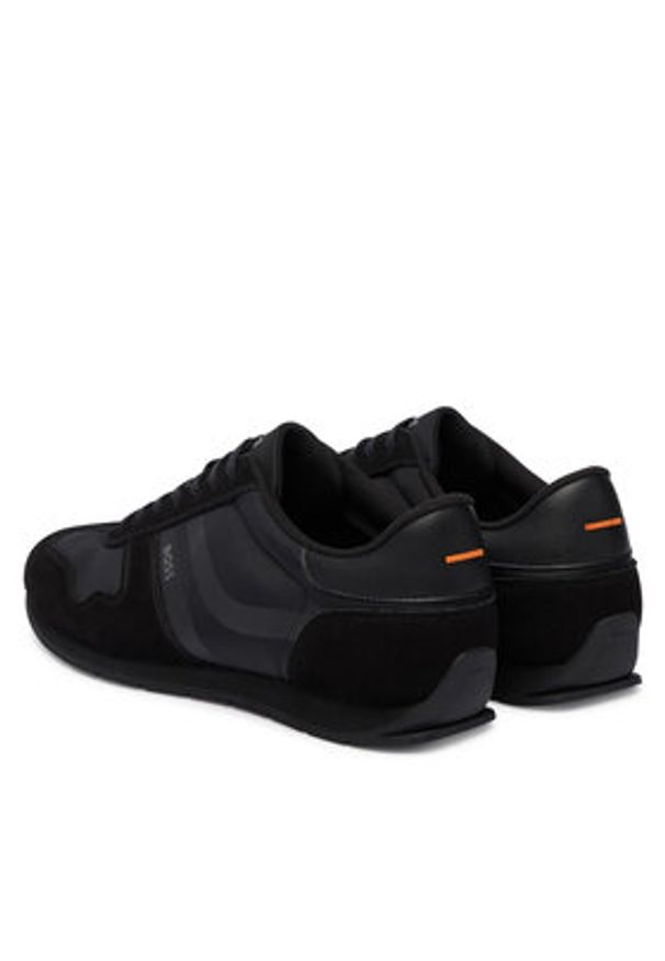 BOSS Sneakersy Levon 50562619 Czarny. Kolor: czarny. Materiał: materiał