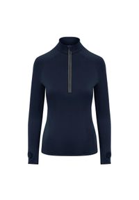 JUST COOL - Bluza Damska CoolFlex Half Zip Top. Kolor: niebieski