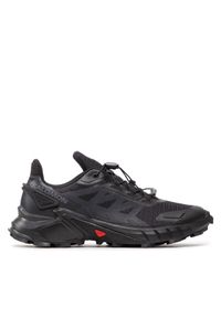 salomon - Salomon Buty do biegania Supercross 4 W 417374 21 V0 Czarny. Kolor: czarny. Materiał: materiał